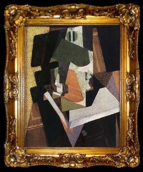 framed  Juan Gris Lamp, ta009-2
